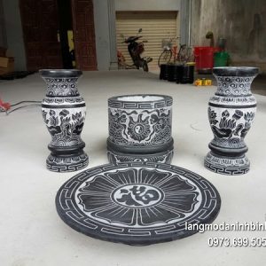 Bát hương đá xanh đẹp chất lượng tốt giá hợp lý thiết kế hiện đại