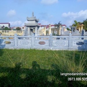 Hàng rào đá xanh đẹp chất lượng cao giá hợp lý thiết kế cao cấp