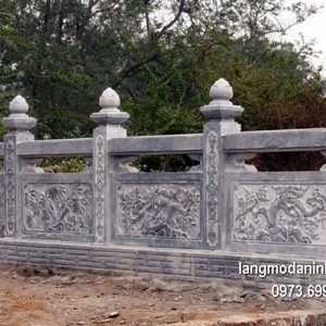 Hàng rào đá xanh đẹp nhất chất lượng cao giá tốt thiết kế cao cấp