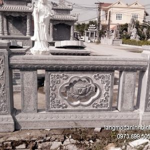 Hàng rào đá xanh đẹp nhất chất lượng cao giá tốt thiết kế đơn giản