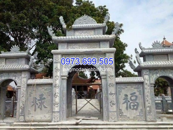 Top những mẫu cổng chùa bằng đá đẹp tại Việt Nam