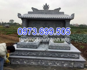Nhận tư vấn lắp đặt mộ đá 3 đao ở Thái Nguyên uy tín chất lượng giá rẻ