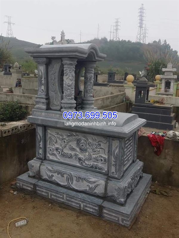 Địa chỉ bán mộ một mái bằng đá uy tín giá hợp lý nhất tại Ninh Bình