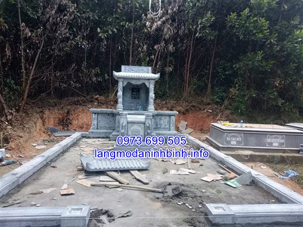 Lắp đặt khu lăng mộ đá tại huyện Hòa Vang tỉnh Đà Nẵng;