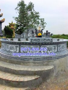 Báo giá mộ đá tròn chính xác nhất hiện nay tại Ninh Vân Ninh Bình