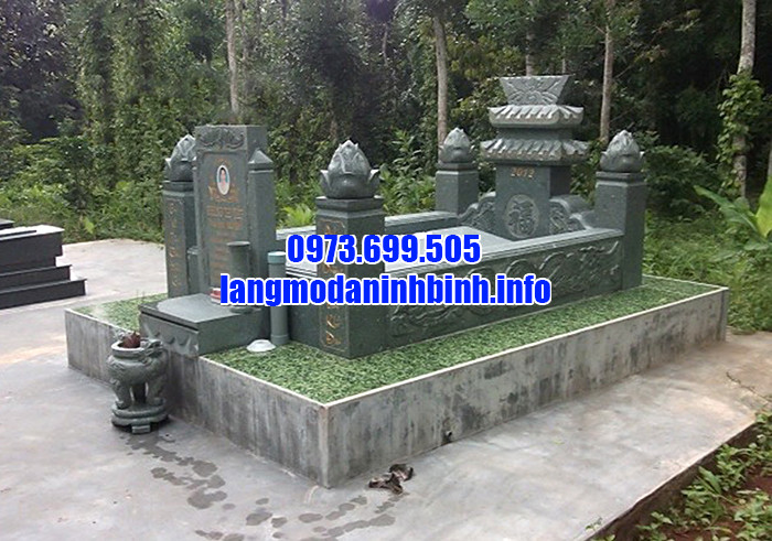 Cơ sở chế tác lăng mộ xanh rêu chất lượng tại Ninh Vân