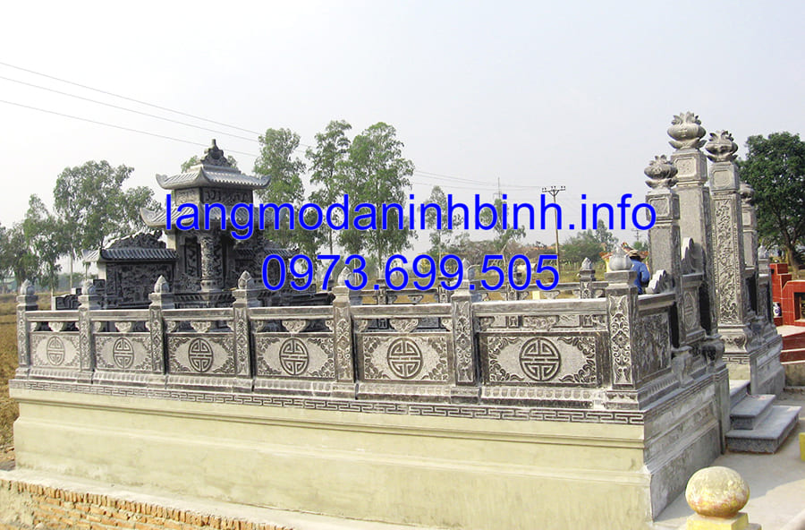 Cơ sở thiết kế xây dựng lăng mộ đá đẹp nhất Ninh Vân