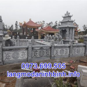 Lắp đặt lăng mộ đá gia tộc tại Nam Định uy tín chất lượng