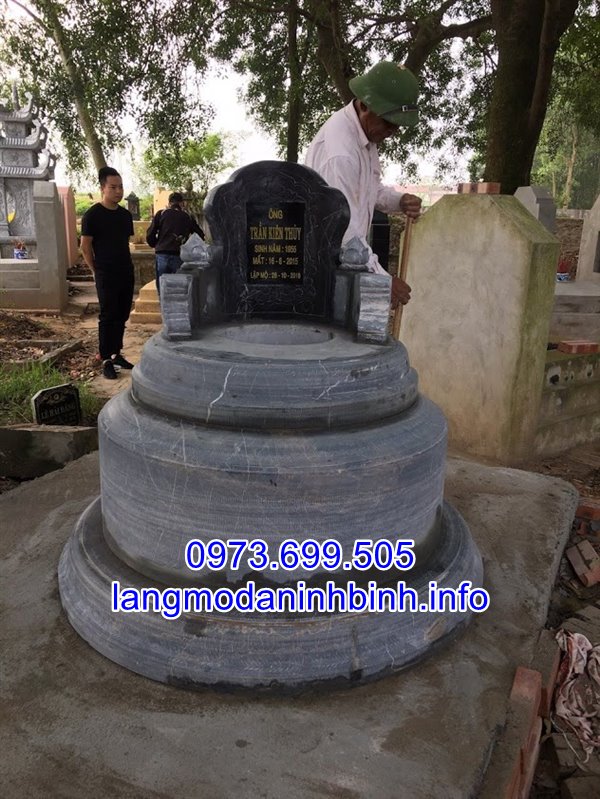 Báo giá mộ tròn chính xác nhất tại Ninh Vân Ninh Bình