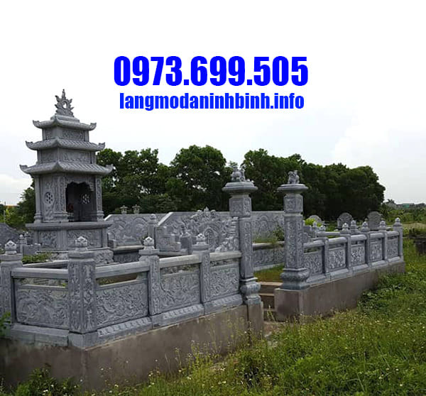 Lăng mộ đá đẹp tại Ninh Vân