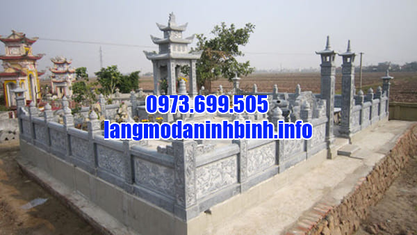 Mẫu lăng mộ đá đẹp tại Thanh Hóa