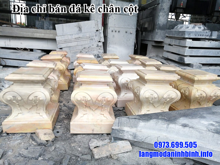 Địa chỉ bán đá kê chân cột