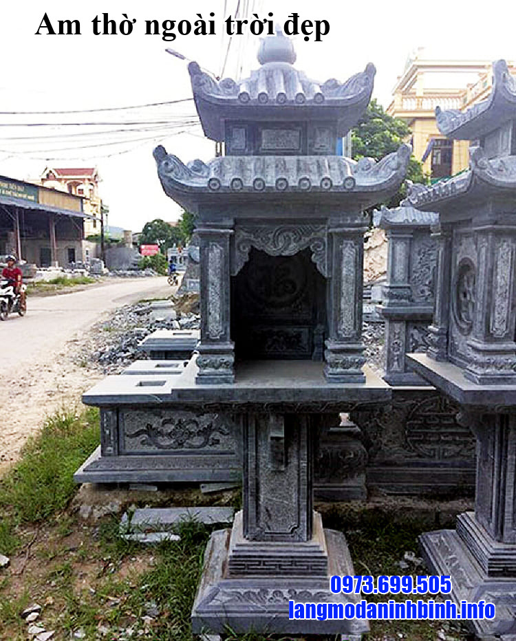 Am thờ ngoài trời đẹp