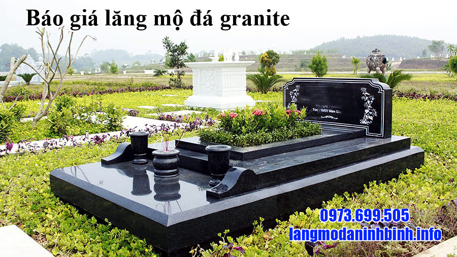 Báo giá lăng mộ đá granite