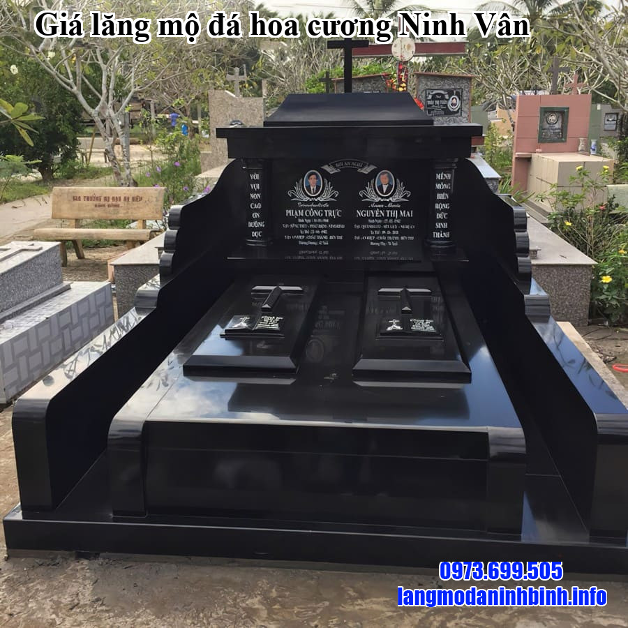 Giá lăng mộ đá hoa cương Ninh Vân