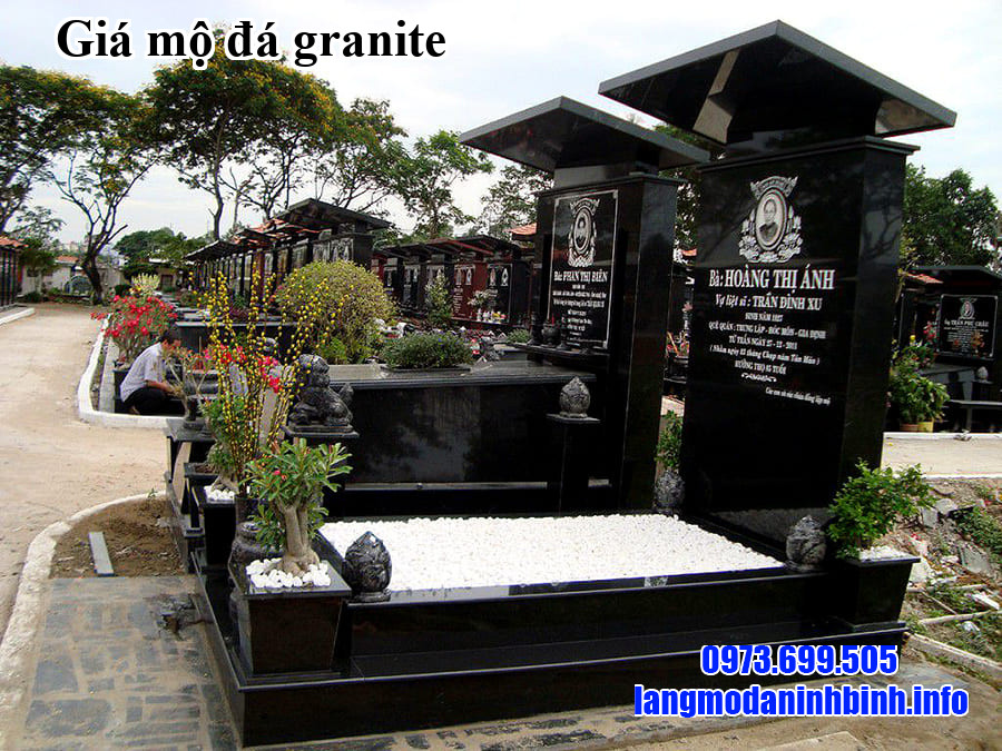 Giá Mộ Đá Granite - Báo Giá Lăng Mộ Đá Hoa Cương Tại Ninh Vân, Ninh Bình