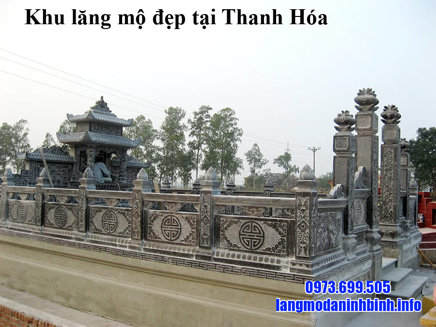 Khu lăng mộ đẹp tại Thanh Hóa