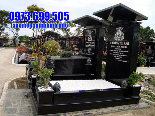 Lăng mộ đá granite đẹp Ninh Bình