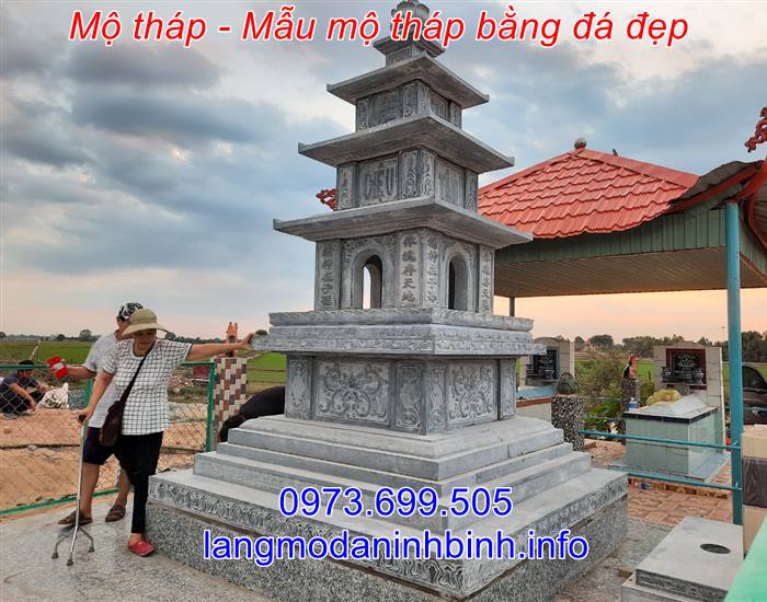 Giá mộ tháp đá - Địa chỉ xây mẫu mộ tháp đá uy tín trên toàn quốc