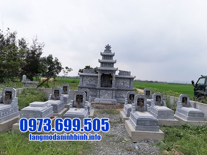 Lăng mộ đá đẹp sản xuất tại Ninh Bình