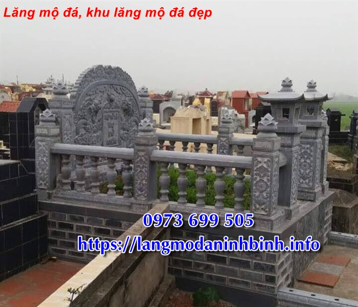 Báo giá lăng mộ đá, khu lăng mộ bằng đá chính xác nhất tại Ninh Bình