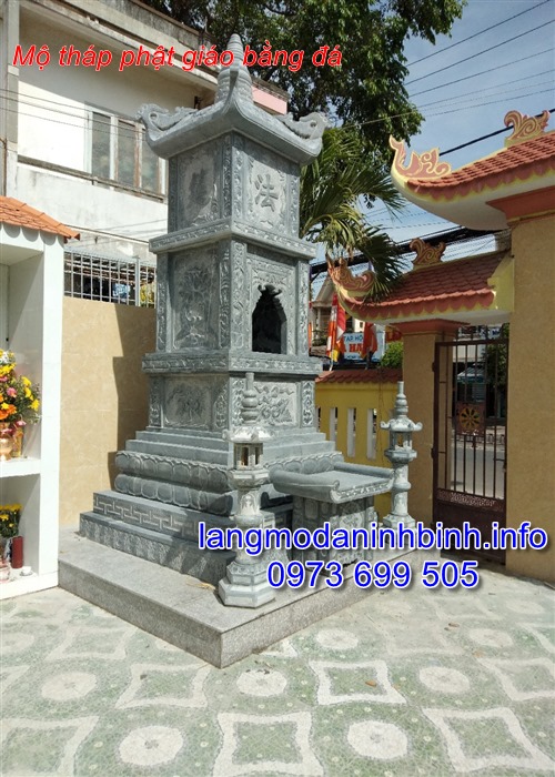 Những mẫu mộ tháp phạt giáo bằng đá đẹp nhất Việt Nam