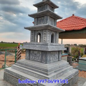 các mẫu mộ tháp bằng đá đẹp tại Đắk Nông