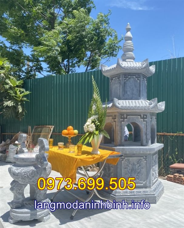 Tháp đặt hũ tro cốt tại Lâm Đồng