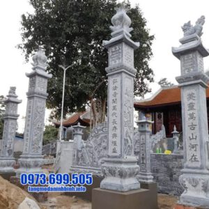 mẫu cổng tam quan bằng đá tại Hải Dương