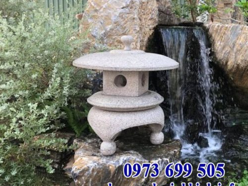 Mẫu đèn đá sân vườn biệt thự kiểu Nhật Bản