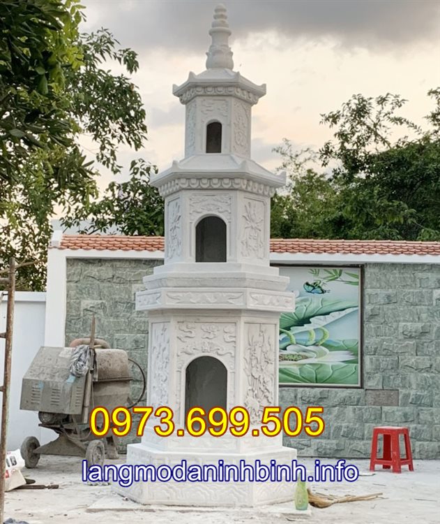 Tháp đặt tro cốt tại Tiền Giang