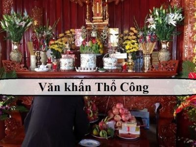 Văn khấn thổ công và gia tiên